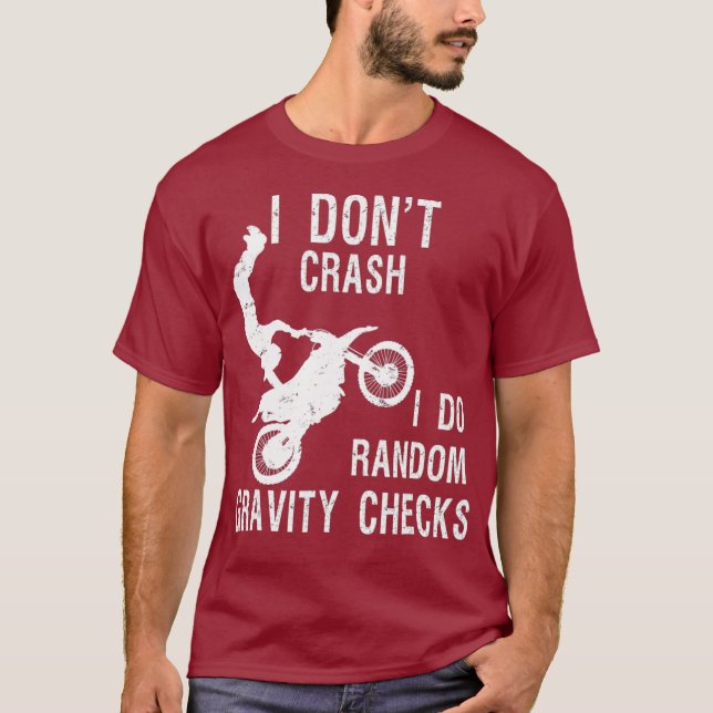 Camiseta Eu Não Caio Eu Faço Verificações De Gravidade Alea (Frente)