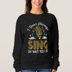 Camiseta Eu Não Canto Sempre Um Artista Musical Engraçado C