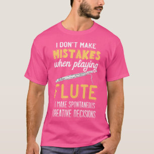 Camiseta Eu Não Começo Erros De Música Instrumento Música F