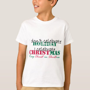 Camiseta Eu não comemoro o feriado