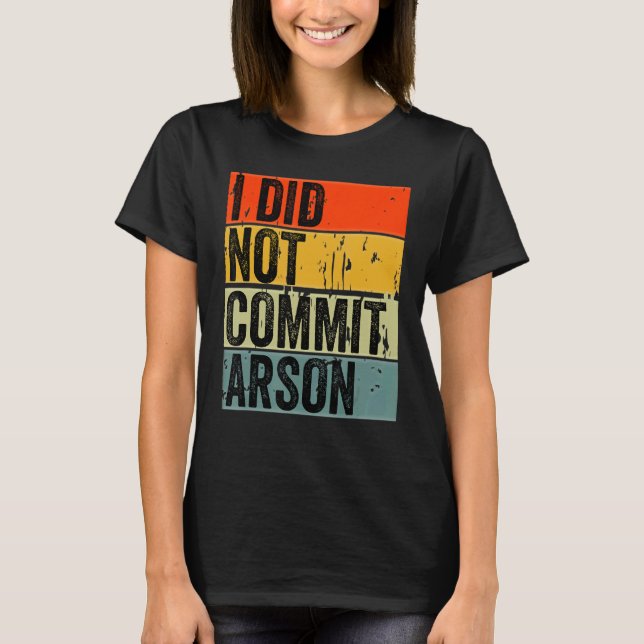 Camiseta Eu Não Cometi A Pessoa 5 (Frente)