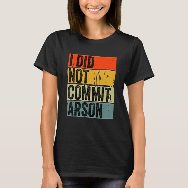 Camiseta Eu Não Cometi A Pessoa 5 (Frente)
