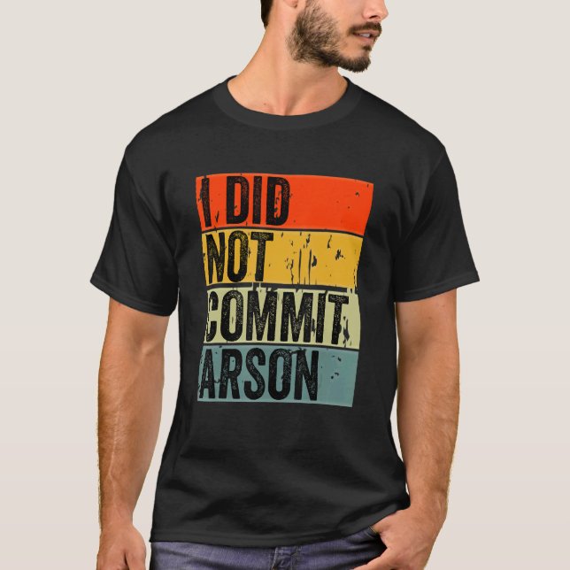 Camiseta Eu Não Cometi A Pessoa 5 (Frente)