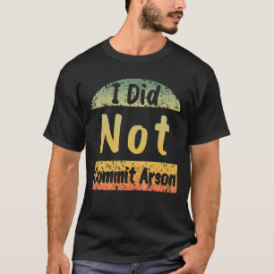 Camiseta Eu Não Cometi Homens Mulheres