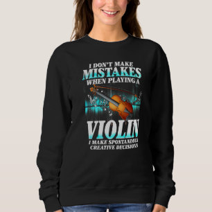 Camiseta Eu Não Cometo Erros Violinista Humor Para Mim