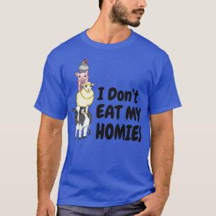 Camiseta Eu Não Como Minha Casa Vegan Vegetarian