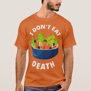 Camiseta Eu Não Como Morte Vegan Vegetarian Tofu Soy Comida