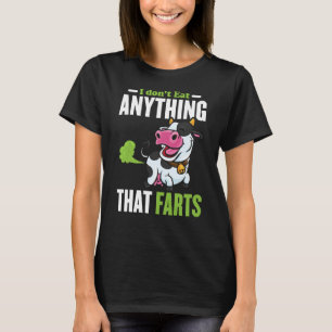 Camiseta Eu não como nada que as farrapos