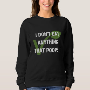 Camiseta Eu não como nada que cocô Vegan Veg Plant ba