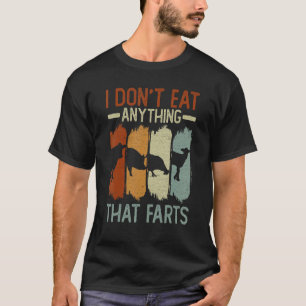 Camiseta Eu Não Como Nada Que Peida Veganismo Veggie