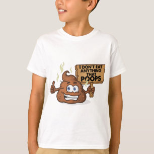 Camiseta Eu não como qualquer coisa que tombadilhos