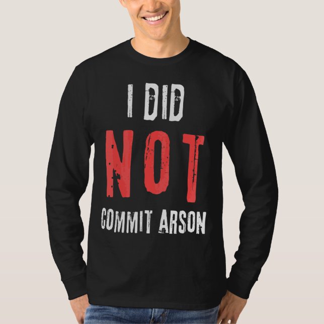 Camiseta Eu Não Comprometi O Texto Em Dificuldade (Frente)