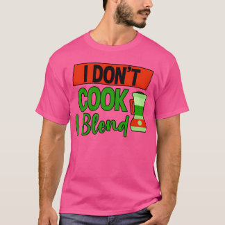 Camiseta Eu Não Cozinho Eu Bato no Liquidificador presente