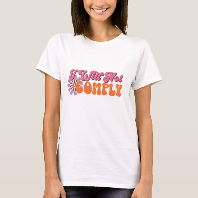 Camiseta Eu Não Cumprirei (Frente)