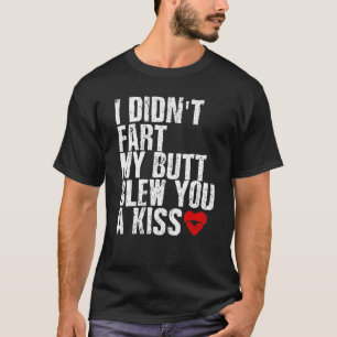 Camiseta Eu não dei um pontapé na minha Bumbum.