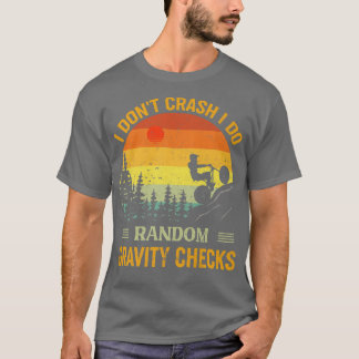 Camiseta Eu não despenho Eu faço verificações aleatórias de