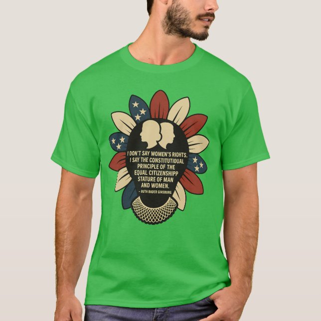 Camiseta Eu não digo os direitos das mulheres, eu digo a Co (Frente)