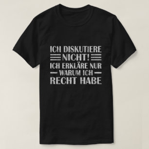Camiseta Eu não discuto, explico por que estou certo