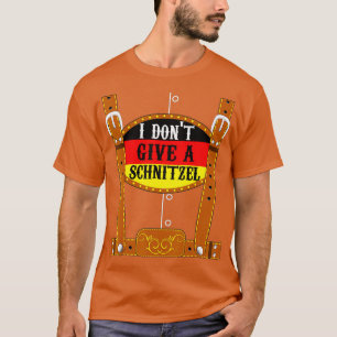 Camiseta Eu Não Dou A Um Schnitzel Engraçado Oktoberfest Le