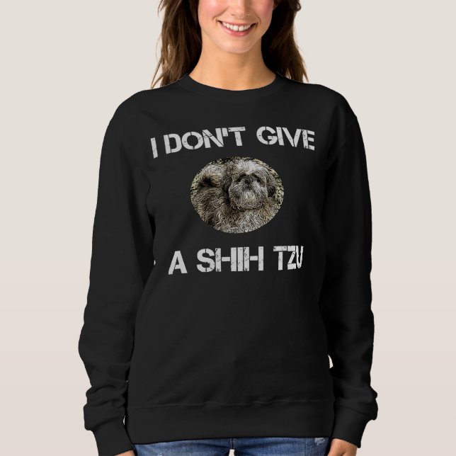 Camiseta Eu Não Dou Um Cachorro Shih Tzu (Frente)