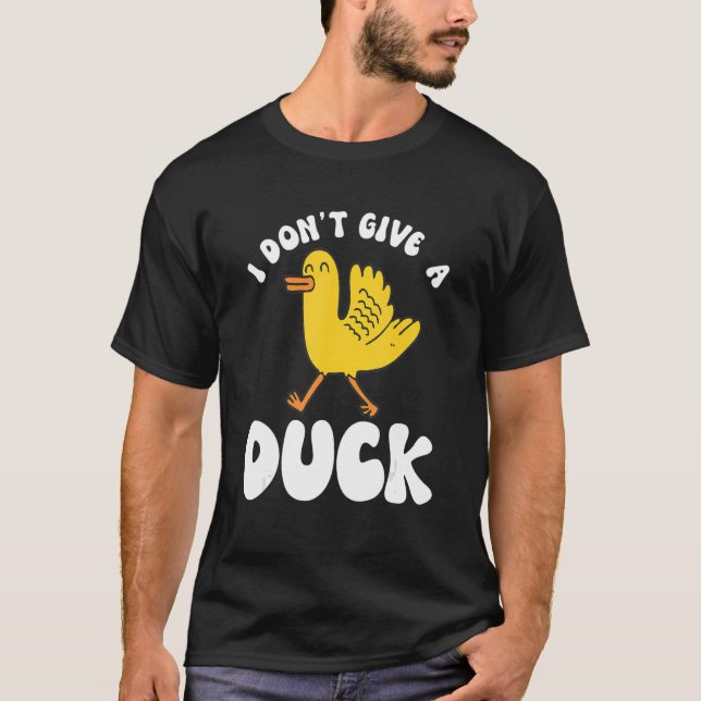 Camiseta Eu Não Dou Um Pato 3 (Frente)