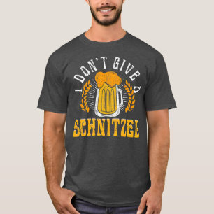 Camiseta Eu não dou um Schnitzel engraçado alemão 2