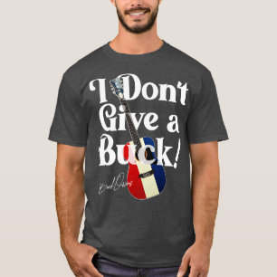 Camiseta Eu não dou um tributo de violão à Buck Owens Ameri