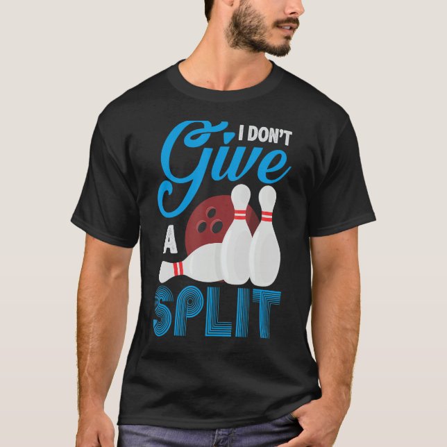 Camiseta Eu não dou uma Boliche divertida (Frente)