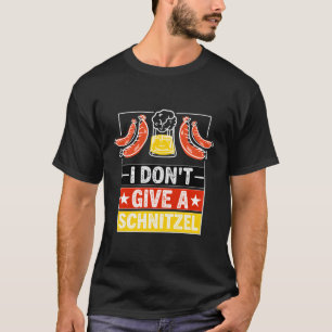 Camiseta Eu Não Dou Uma Cerveja Schnitzelwurst Schnitzel Ge