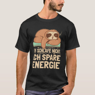 Camiseta Eu não durmo, eu pouso energia ladeira dizendo ale
