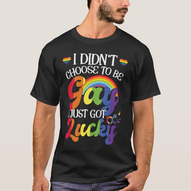 Camiseta Eu não escolhi ser Gay (Frente)