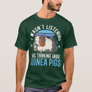 Camiseta Eu não estava escutando que estava pensando em Gui
