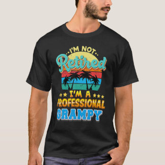 Camiseta Eu não estou aposentado. Sou um padre galopante pr