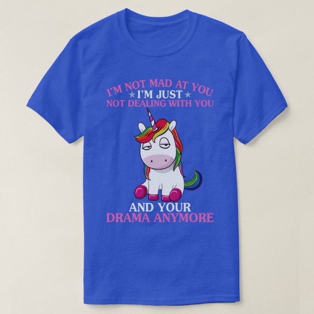 Camiseta Eu Não Estou Chateado Com Você Eu Só Não Estou Eng (Frente do Design)