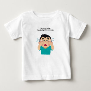 Camiseta 😂 Eu não estou chorando, estou dando concertos de
