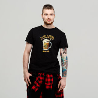 Camiseta "Eu não estou chorando, estou falando em cursivo"