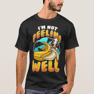 Camiseta Eu não estou despejando uma Fruta de banana amarel