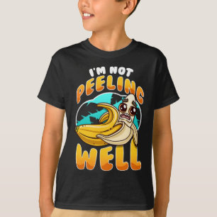 Camiseta Eu não estou despejando uma Fruta de banana amarel