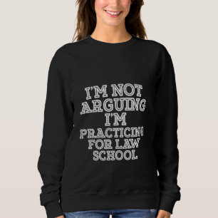 Camiseta Eu não estou discutindo que estou praticando na Fa