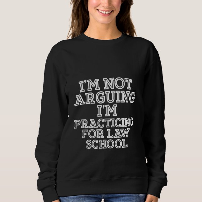 Camiseta Eu não estou discutindo que estou praticando na Fa (Frente)
