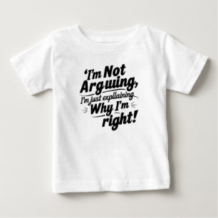 Camiseta Eu não estou discutindo, só estou explicando por q