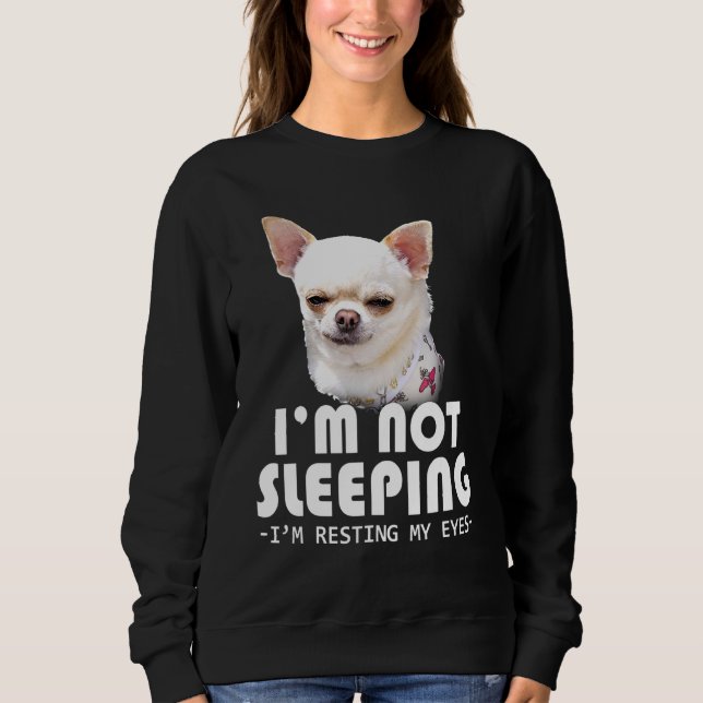 Camiseta Eu Não Estou Dormindo Eu Estou Descansando Meus Ol (Frente)