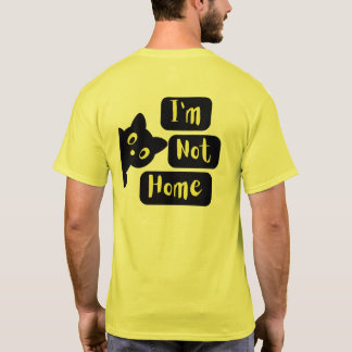 Camiseta Eu não estou em casa