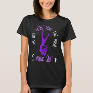 Camiseta Eu não estou em cima do avião aéreo Hoop Air Acrob