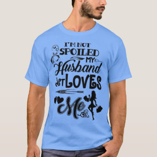 Camiseta Eu Não Estou Estragado Meu Marido Me Ama Engraçado