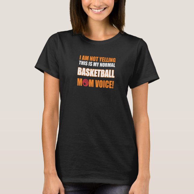 Camiseta Eu Não Estou Gritando Esta É A Minha Mãe De Basque (Frente)