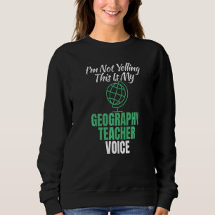 Camiseta Eu Não Estou Gritando Esta É A Minha Voz De Profes