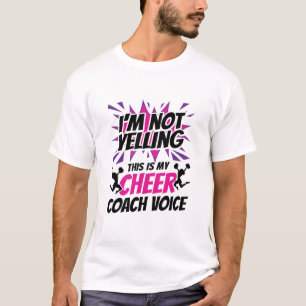 Camiseta Eu não estou gritando que esta é minha voz animada