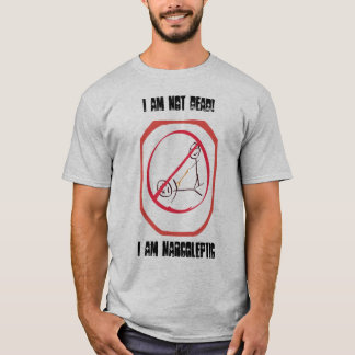 Camiseta Eu não estou inoperante mim sou Narcoleptic