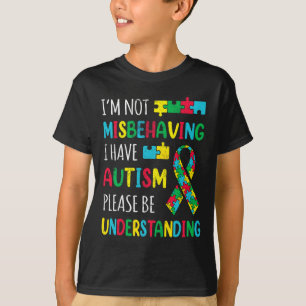 Camiseta Eu Não Estou Mal Comportando Eu Tenho Fita De Cons